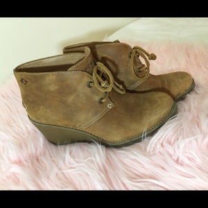 Sperry Wedge Booties